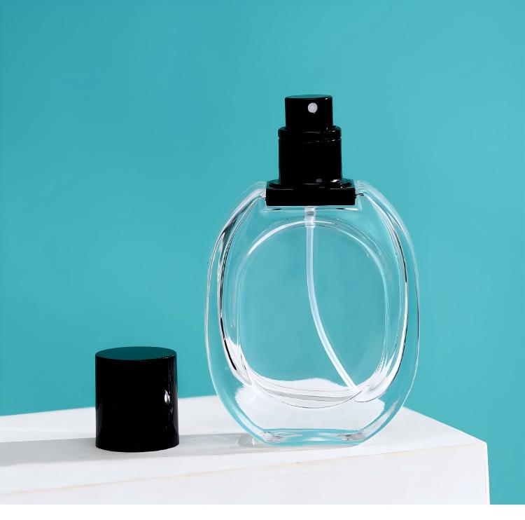 Wholesale 30ml 50ml 80ml Clear Glass Perfume Bottles