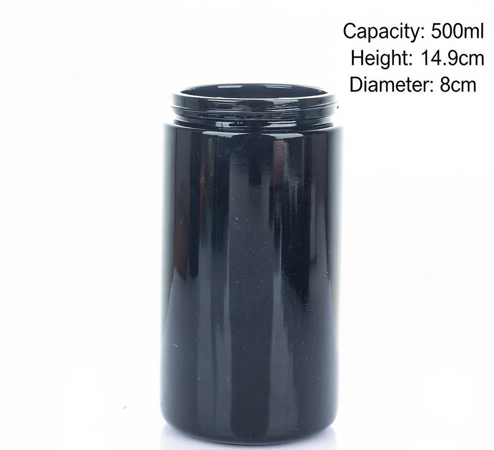 High-Capacity Glass Cream Jars | Wholesale Ultraviolet Cannabis Jars