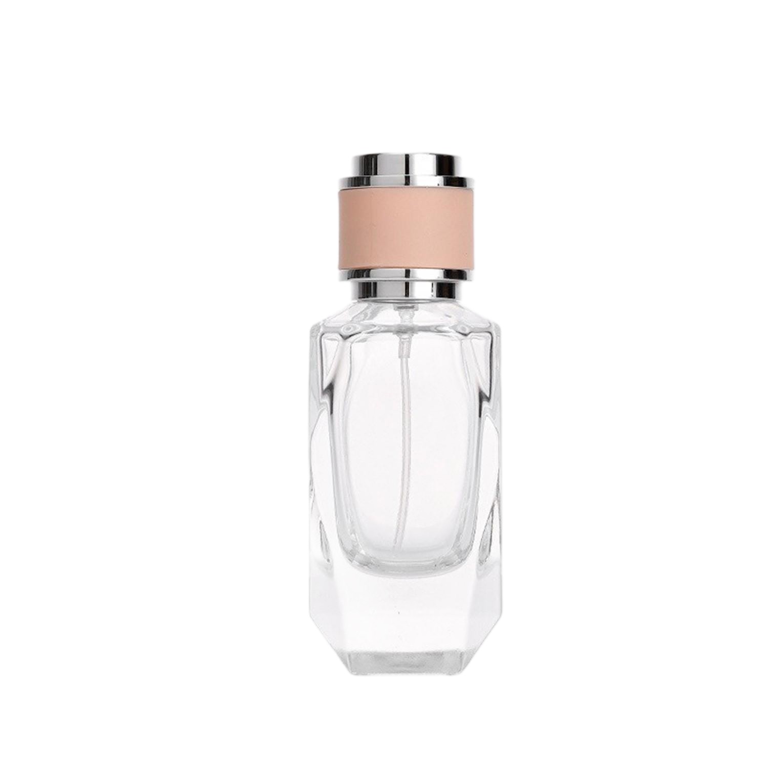 50ml Octagonal Column Luxury Thick Base Glass Perfume Bottle