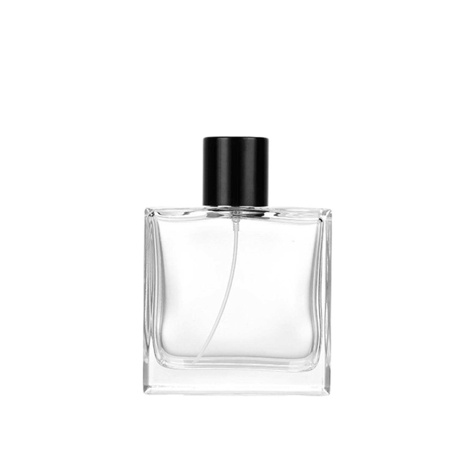 Premium 100ml Square Glass Perfume Bottle  STD337