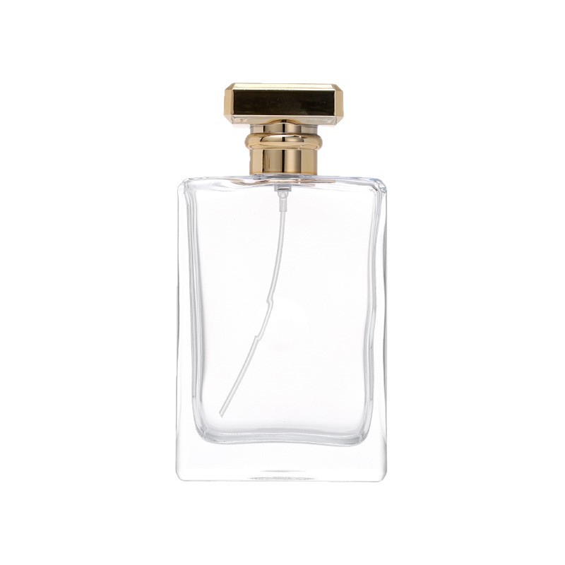 100ml Flat Rectangular Glass Perfume Bottle STD331 Wholesale